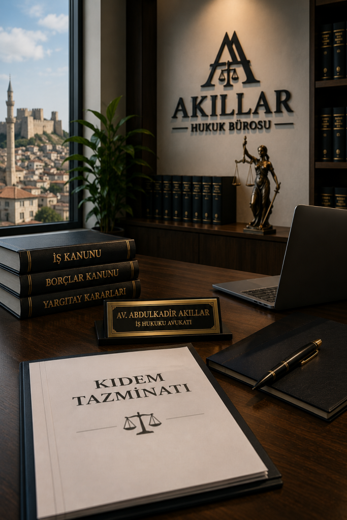 kıdem tazminatı avukatı gaziantep akıllar