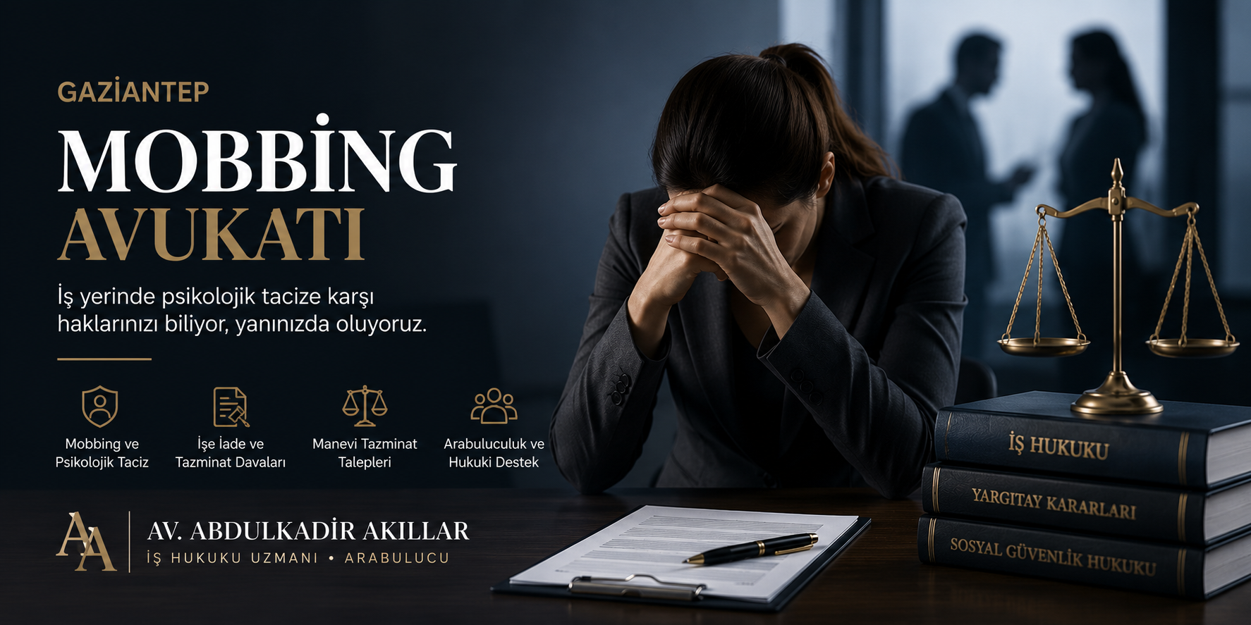 mobbing işçi avukatı gaziantep