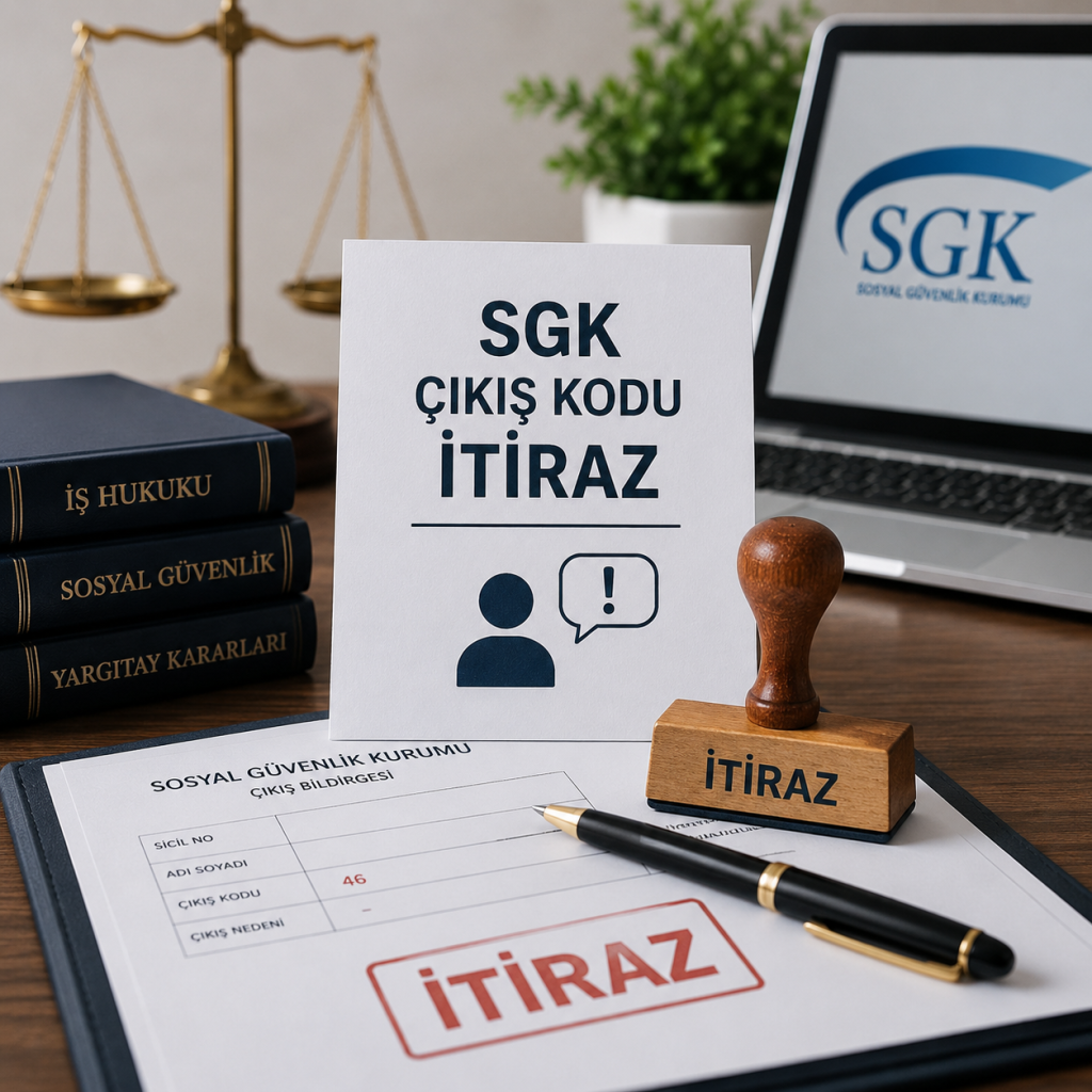 sgk çıkış kodu itiraz gaziantep avukat
