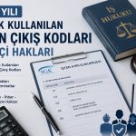 2026 Isten Cikis Kodlari ve Isci Haklari Rehberi Adana