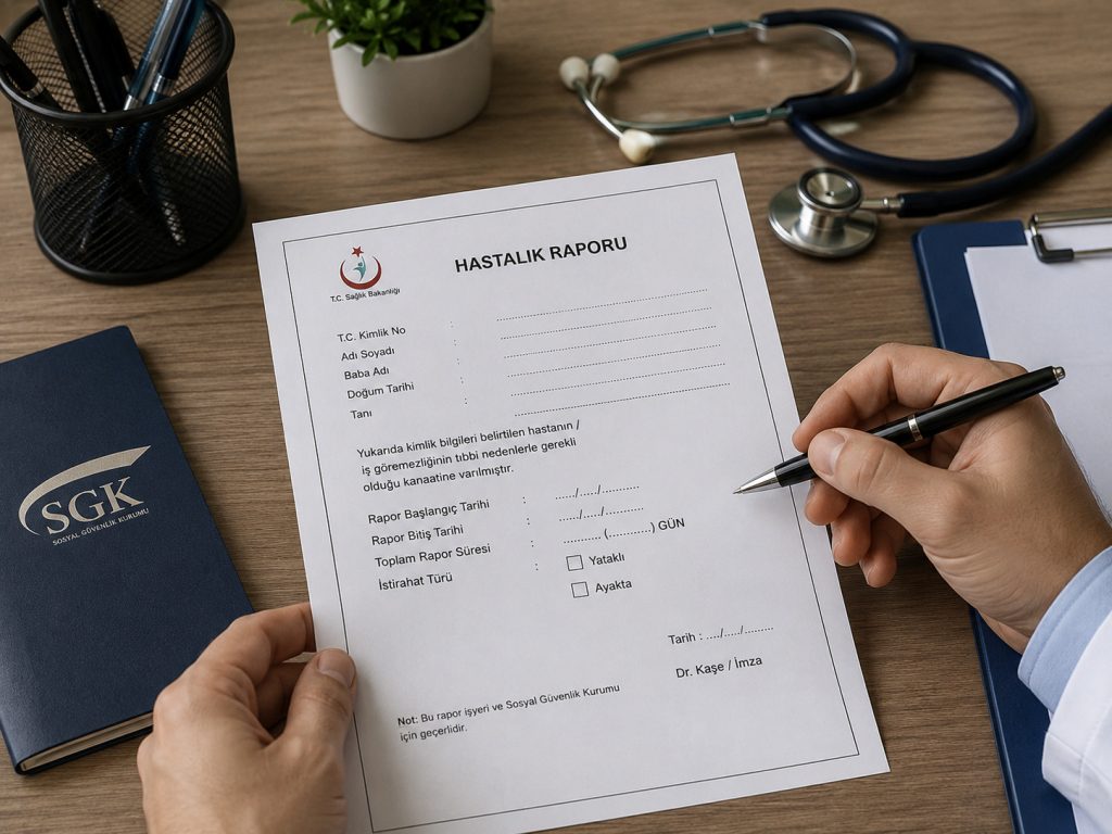 İşçinin Hastalık Raporu Alması Fesih Sebebi Olur mu? Yargıtay’ın Yaklaşımı Hastalık Raporu Gaziantep Is Hukuku Avukati Abdulkadir Akillar isci haklari dava dosyasi incelemesi Hastalık Raporu