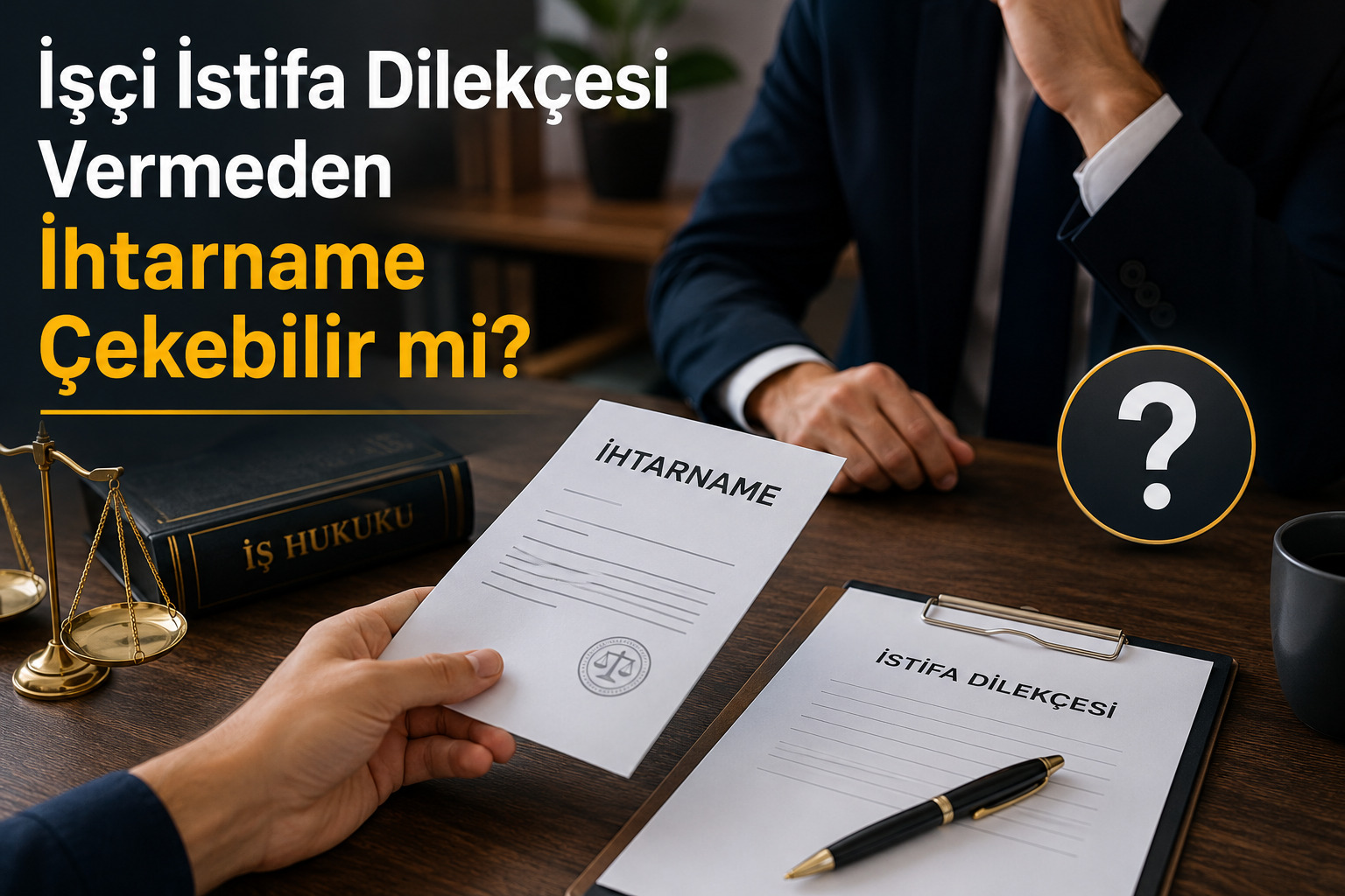 İşçi İstifa Dilekçesi Vermeden İhtarname Çekebilir mi?
