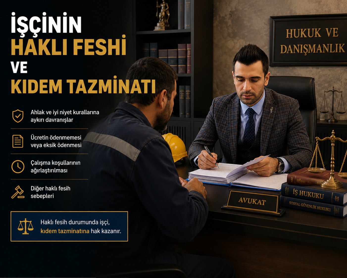 İşçinin Haklı Feshi ve Kıdem Tazminatı