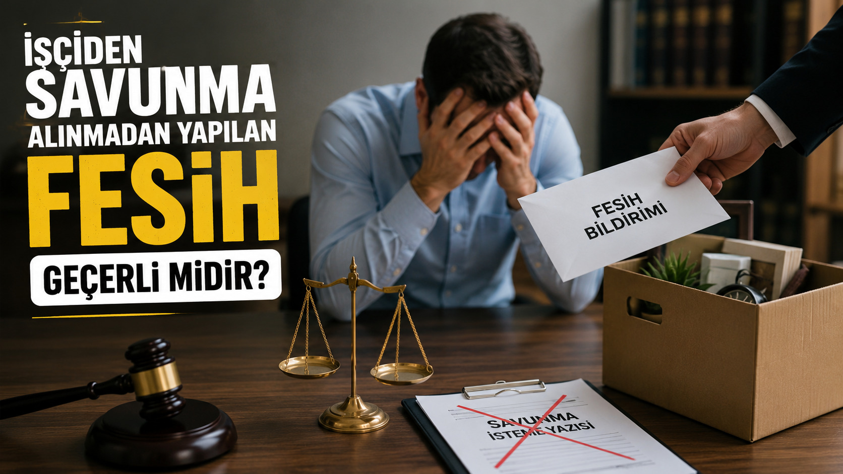 İşçiden Savunma Alınmadan Yapılan Fesih Geçerli midir?