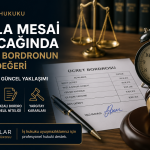 imzalı bordronun delil değeri gaziantep işçi avukatı