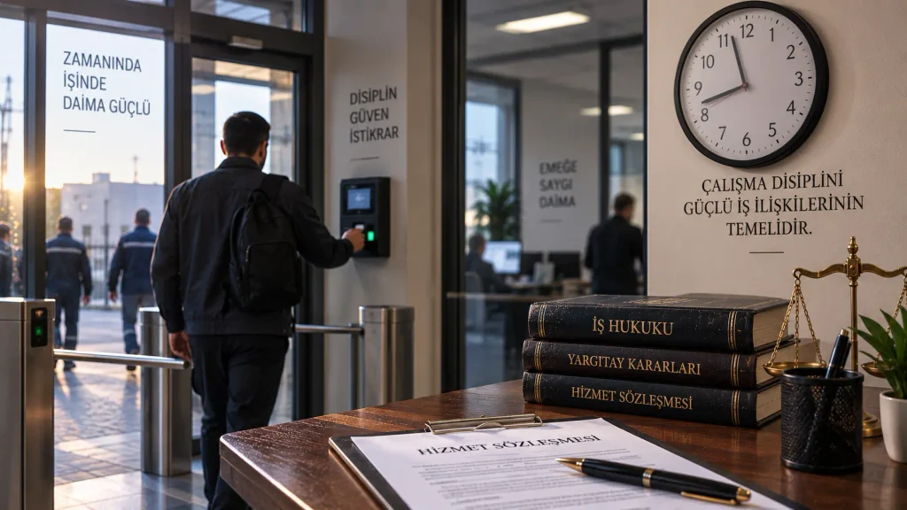 İşçinin İşyerine Geç Gelmesi veya Erken Ayrılması Hangi Durumlarda Geçerli ya da Haklı Fesih Sebebi Olur? Fesih Gaziantep is hukuku avukati iscinin ise gec gelmesi nedeniyle gecerli ve hakli fesih sartlari degerlendirmesi Fesih